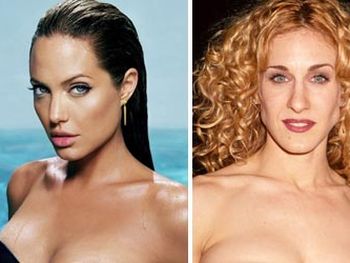 Angelina Jolie y Sarah Jessica Parker