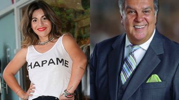 Fuerte cruce entre Gianinna Maradona y Luis Ventura Fuerte cruce entre Gianinna Maradona y Luis Ventura