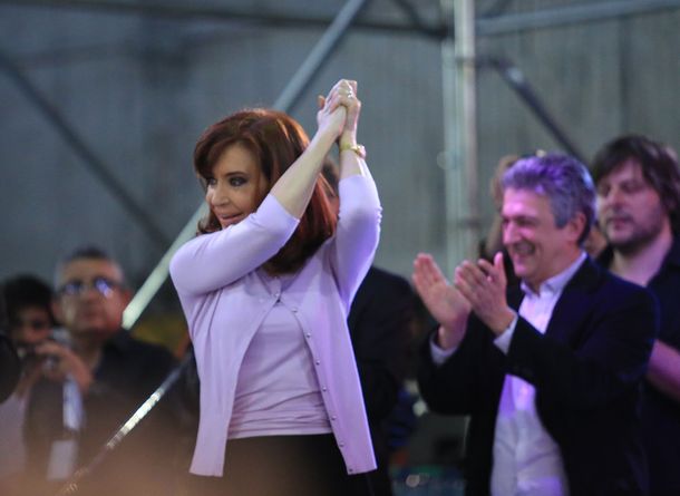 Cristina Kirchner en el acto homenaje del radicalismo K a Hipólito Yrigoyen