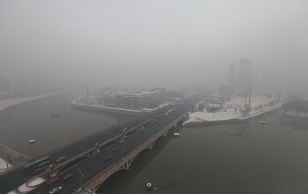 Las imágenes que alarman al mundo: grave contaminación en China