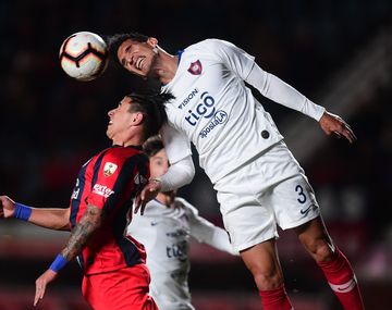 San Lorenzo empató con Cerro Porteño en la ida de los octavos de final