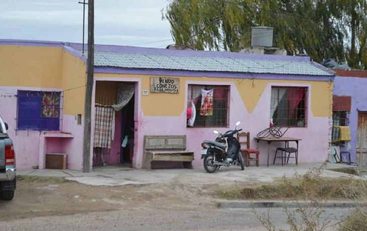 En esta casa de Bahía Blanca se produjo el abuso