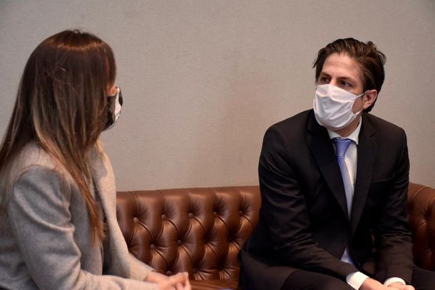 Malena Galmarini y Nicolás Trotta presentaron el sitio web educativo y cultural Lo bueno del Agua