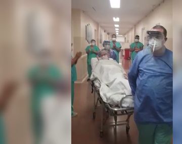 Una abuela de 94 a&ntilde;os fue dada de alta tras&nbsp;vencer al Covid-19 en medio de una pandemia