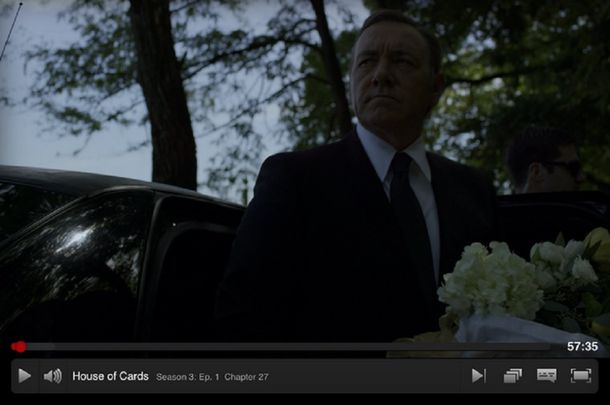 La tercera temporada de House of Cards se filtró por error