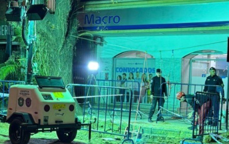 Descubrieron un túnel de más de tres metros para asaltar un banco