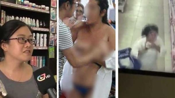 Habló Ling la dueña del súper chino en que desnudaron a mujer