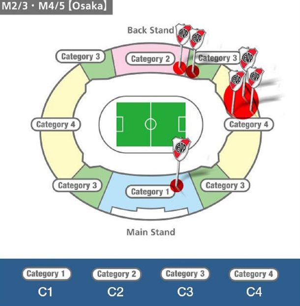 Se cayó el sitio para comprar las entradas de River para Japón