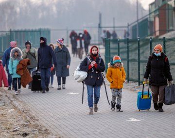 Natalia Denegri impulsa una colecta para refugiados ucranianos