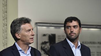 Mauricio Macri y Emilio Basavilbaso Mauricio Macri y Emilio Basavilbaso
