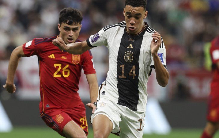 Alemania empató con España y llega con chances a la última fecha