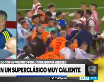 La particular respuesta de Almirón sobre por el penal a River