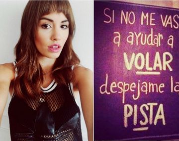 ¿Lali a Mariano? Si no me vas a ayudar a volar despejame la pista