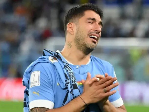 VIDEO: Llanto desconsolado de Luis Suarez tras la eliminación de Uruguay