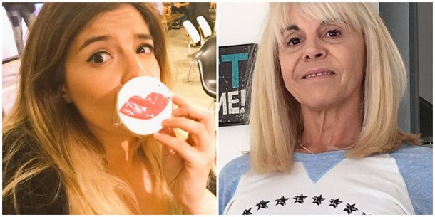 Claudia Villafañe incomodó a Dalma Maradona en vivo: Basta, mamá, los padres se ponen gomas