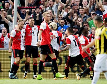 Feyenoord sufrió, pero igualmente terminó festejando
