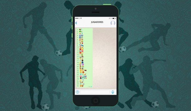 Cuarentena: los desafíos de fútbol con emojis en WhatsApp