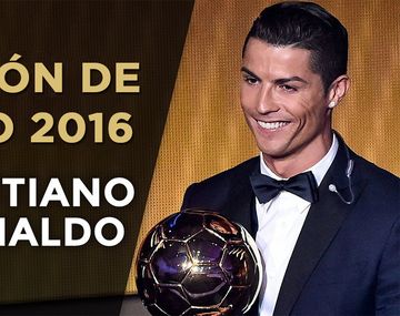 Cristiano Ronaldo ganó su cuarto Balón de Oro y quedó a uno de Messi
