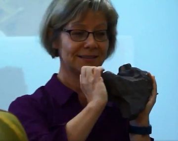 Usaba como tope un meteorito de 100 mil dólares