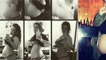 juana repetto mostro el crecimiento de su panza: y nos falta juana repetto mostro el crecimiento de su panza: y nos falta