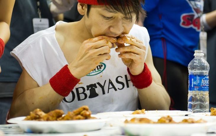 Japones alitas de pollo