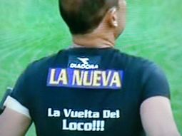 la vuelta del loco: la insolita remera de pablo lunati la vuelta del loco: la insolita remera de pablo lunati