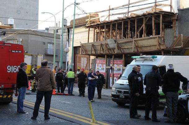 Un muerto al derrumbarse una obra en construcción