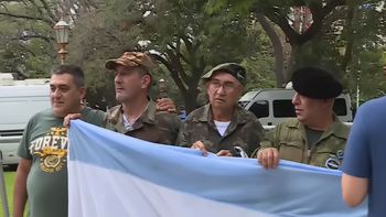el gobierno impidio a veteranos de la guerra de malvinas participar del acto oficial
