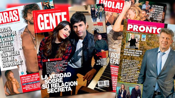 Mirá las tapas de las revistas de esta semana