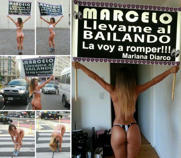 Insólito pedido: Mariana Diarco hizo un topless para ir a Bailando por un Sueño