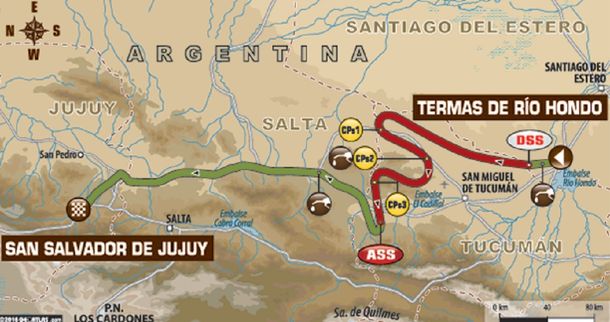 La etapa 3, en marcha: los vehículos partieron rumbo a suelo jujeño