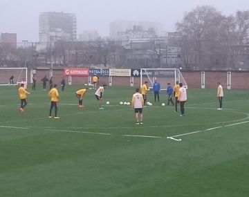 Boca volvió a entrenar de cara al amistoso del sábado