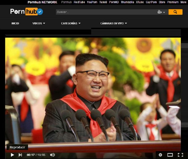 PornHub fue furor después del falso alerta de misiles de Corea del Norte