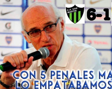 Los afiches con las cargadas a Boca por la goleada 6 a 1
