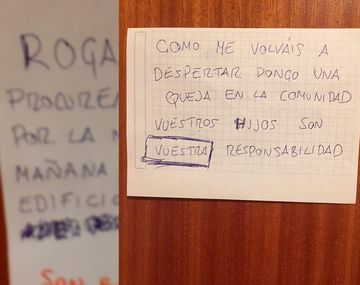 Su vecino le dejó una nota por el llanto de su bebé y su contundente respuesta se hizo viral
