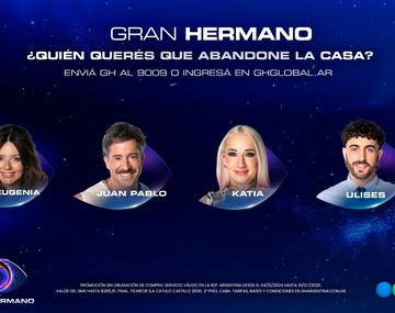 Quién será el eliminado de Gran Hermano
