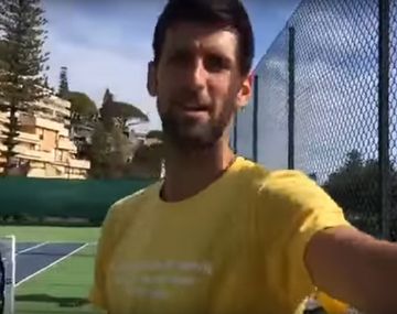 Djokovic transmitió una discusión con su esposa