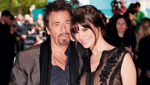 Al Pacino junto a Lucía Polak.