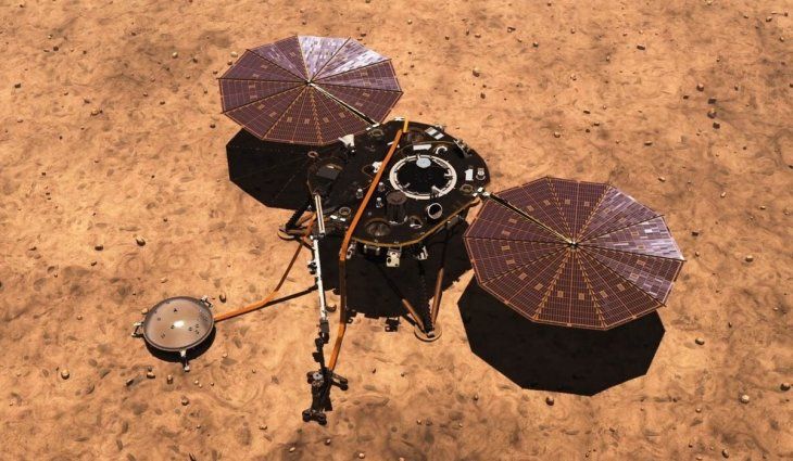 El InSight estará en Marte hasta diciembre de 2022 (calendario terrícola)