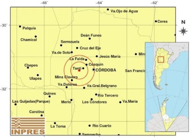 Susto por sismo en Villa Carlos Paz, Cosquín y Ciudad de Córdoba