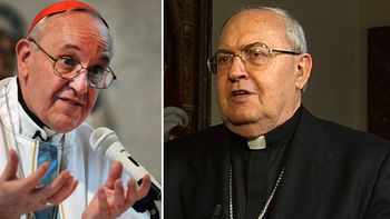 bergoglio y sandri, firmes candidatos a sumo pontifice bergoglio y sandri, firmes candidatos a sumo pontifice
