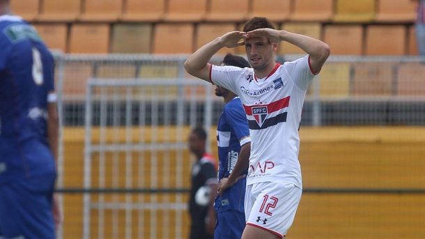 Encendido: Calleri metió dos goles en el triunfo del San Pablo