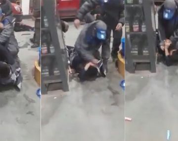 un playero le dio una paliza a un ladrón