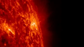 la nasa publico un increible video con explosiones solares la nasa publico un increible video con explosiones solares
