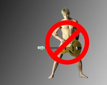 ¿Quién es la estrella de rock que no usa ropa interior en sus shows?