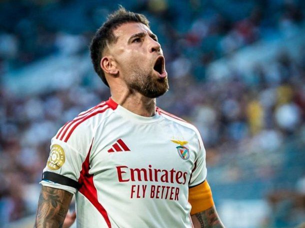 El picante posteo de Nicolás Otamendi para provocar a los hinchas de Boca tras su gol