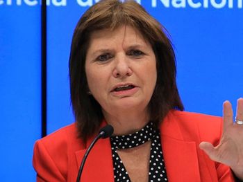 Patricia Bullrich, ex ministra de Seguridad de la Nación.