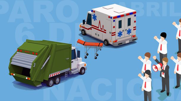 Paro nacional: ¿qué servicios esenciales no funcionan?