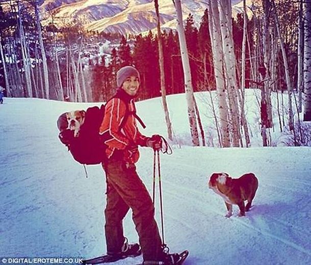 El mundo de la Fórmula 1 indignado por las fotografías de Hamilton esquiando