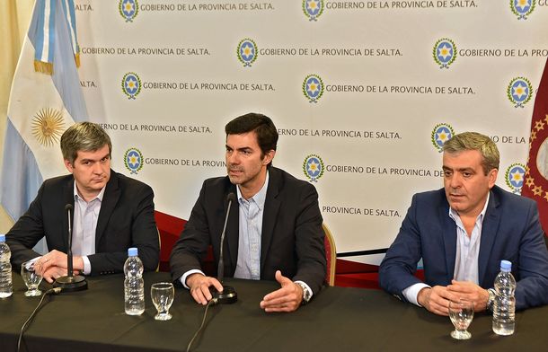 Urtubey firmó convenios para hacer obras junto a Marcos Peña y José Cano